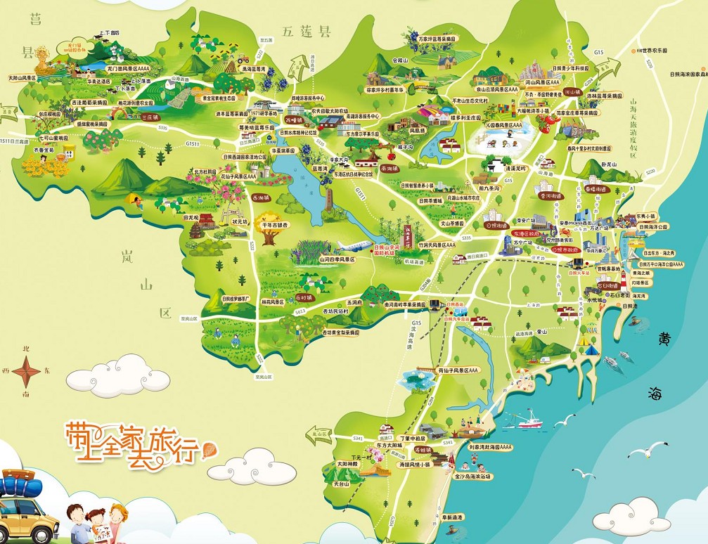 廉江景区使用手绘地图给景区能带来什么好处？