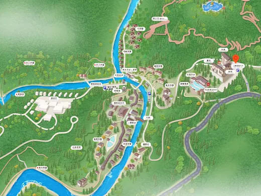 廉江结合景区手绘地图智慧导览和720全景技术，可以让景区更加“动”起来，为游客提供更加身临其境的导览体验。